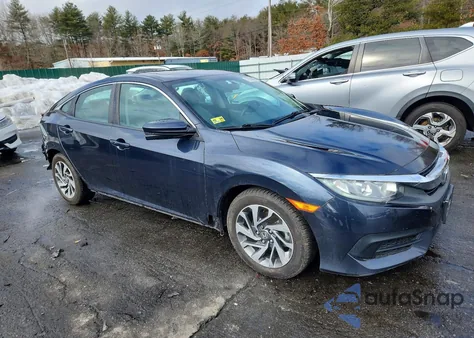 2018 Honda Civic Ex from USA, damaged, VIN 2HGFC2F70JH567941